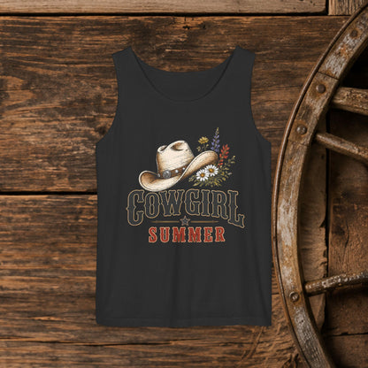 Cowgirl Summer   Adult Unisex Tank Top
