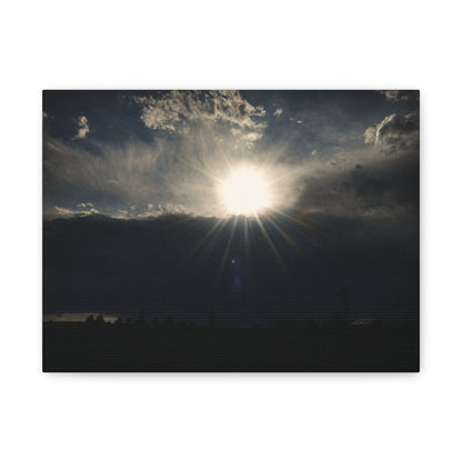 Farm Sunray Matte Canvas Art