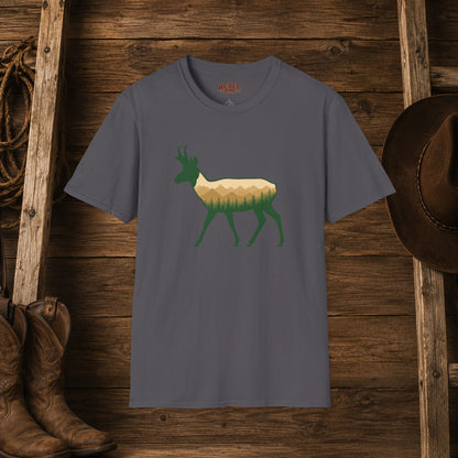 Wilderness Pronghorn   Adult Size T-Shirt