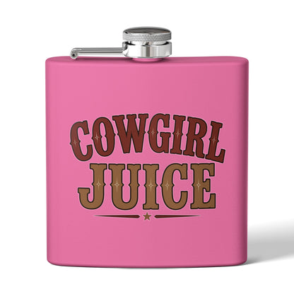 Cowgirl Juice  Stainless Steel Flask, 6oz