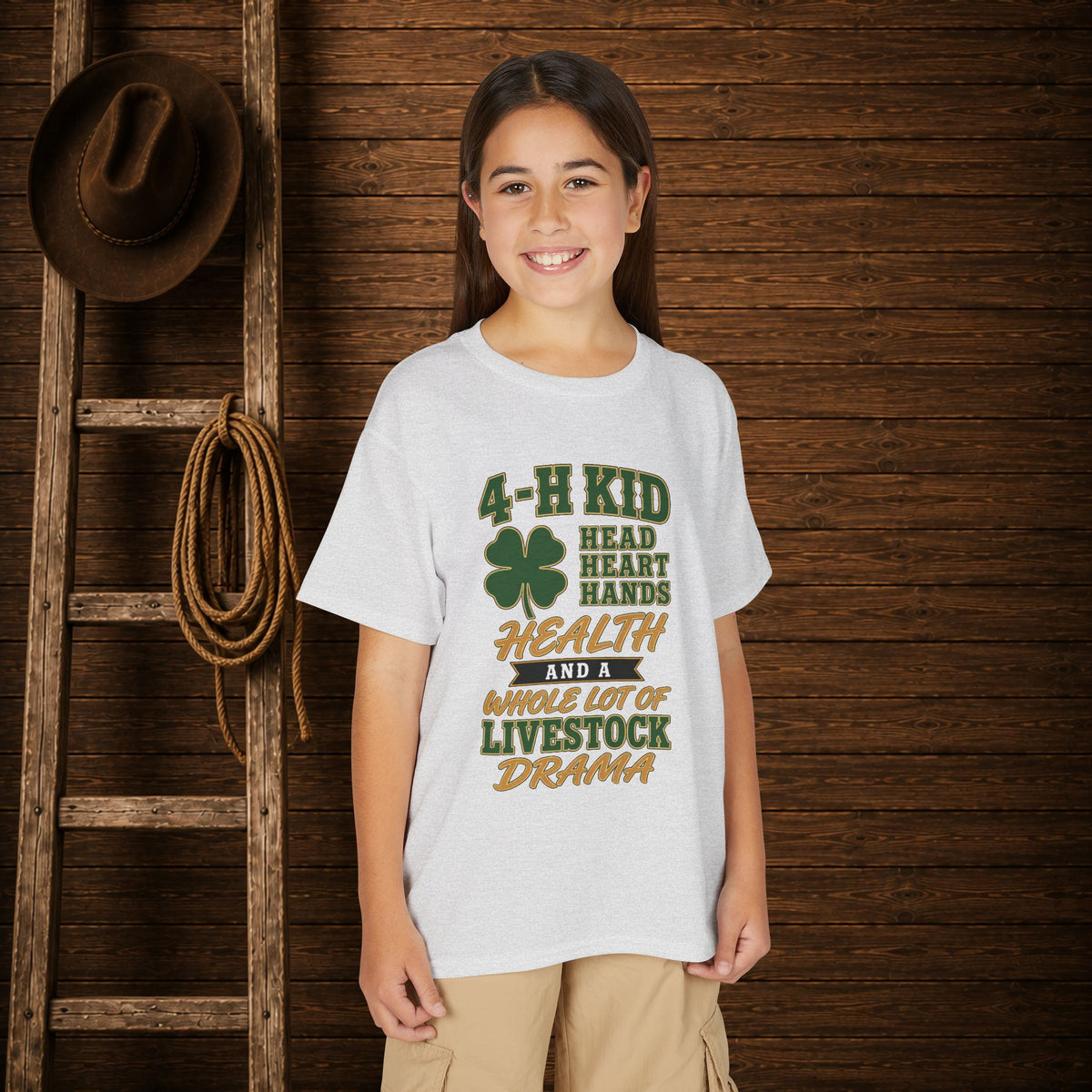 4-H Kid Drama  Youth size T-Shirt