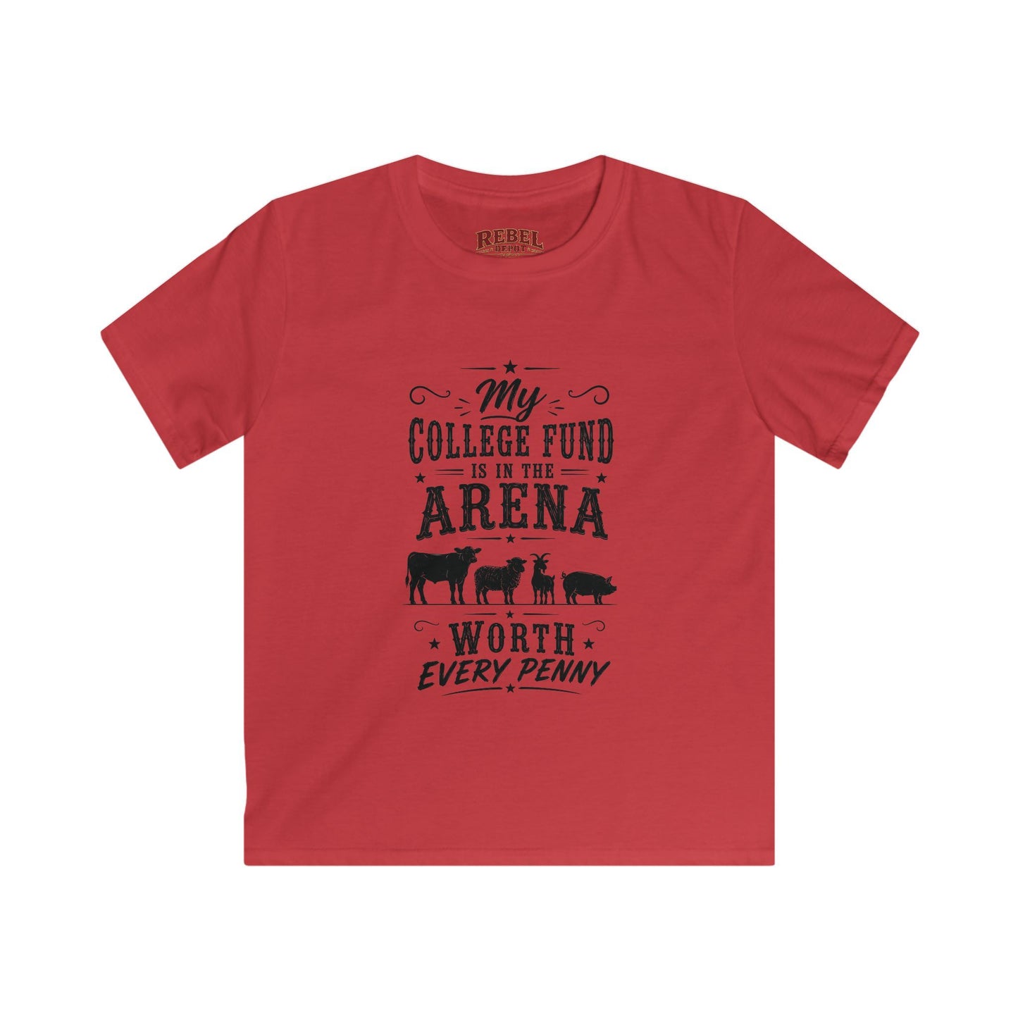 My College Fund   Kids size T-Shirts