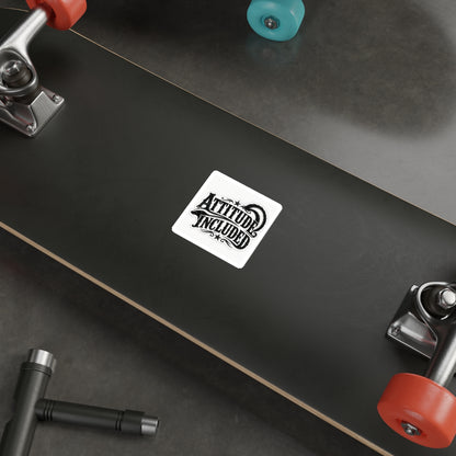 Attitude Included  Die-Cut Stickers