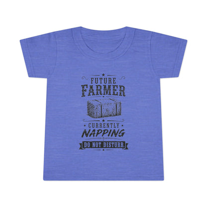Future Farmer Napping Toddler Size T-shirt