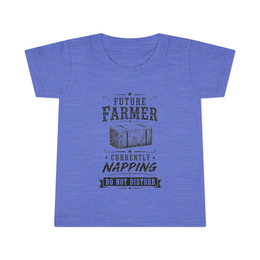 Future Farmer Napping Toddler Size T-shirt