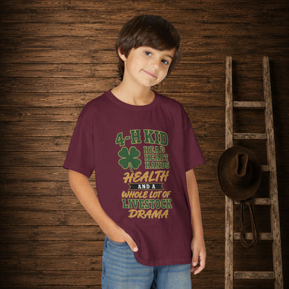 4-H Kid Drama  Youth size T-Shirt