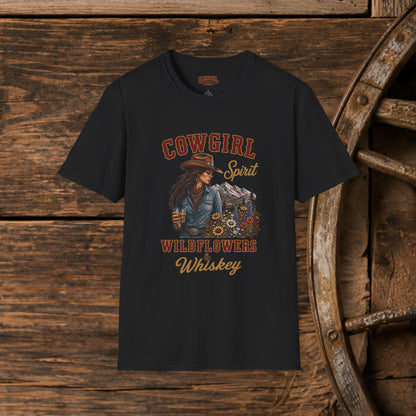 Cowgirl Spirit   Adult Size T-Shirt