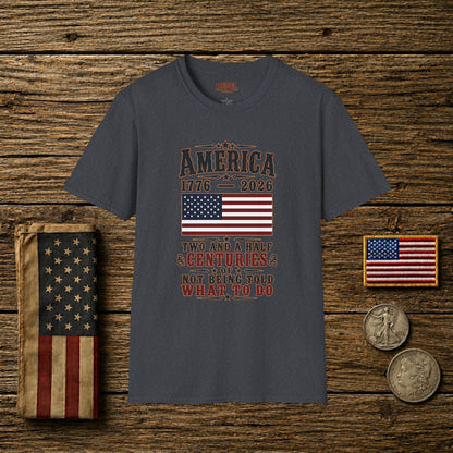 America 1776-2026  Adult Size T-Shirt