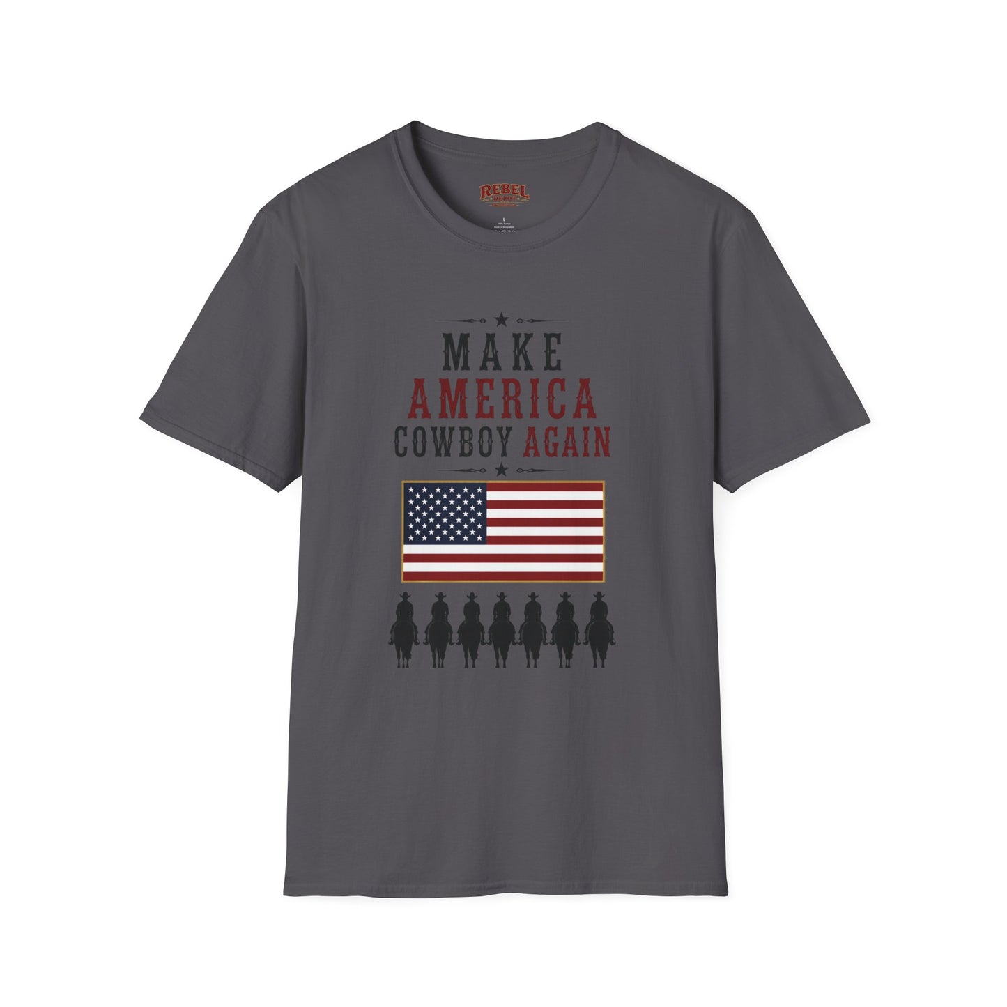 Make America Cowboy Again (Front) T-Shirt