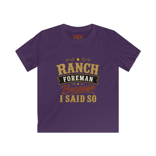 Ranch Foreman Kids T-Shirts