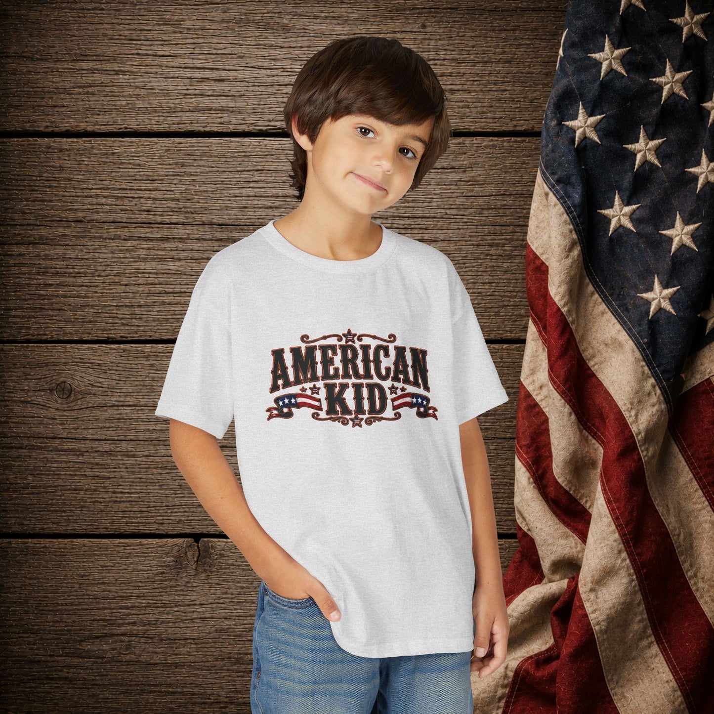 American Kid Patriot  Youth T-Shirt