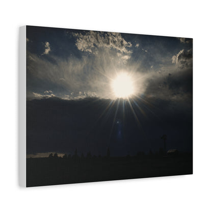 Farm Sunray Matte Canvas Art