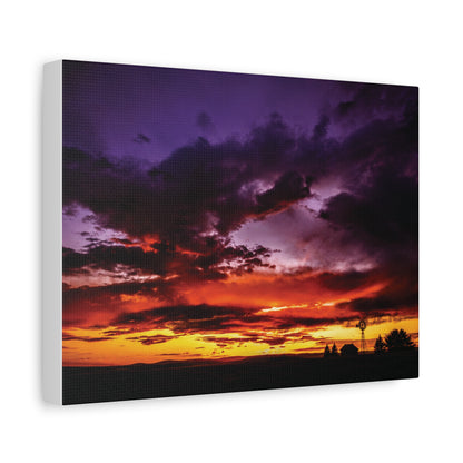 Ranch Sunset Matte Canvas Art