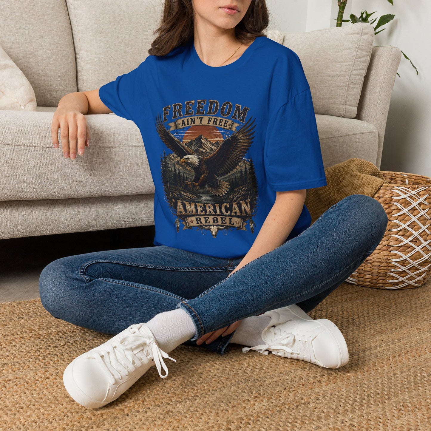 American Rebel Eagle Adult Size T-Shirt