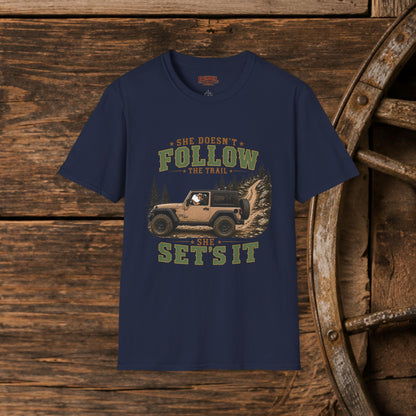 Doesn't Follow   Adult Size T-Shirt