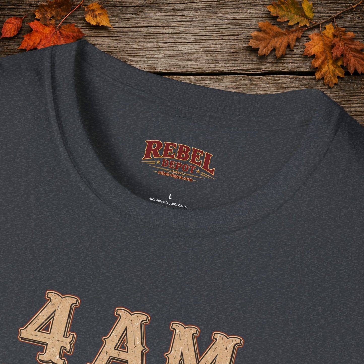 4am Deer Season  Adult Size T-Shirt