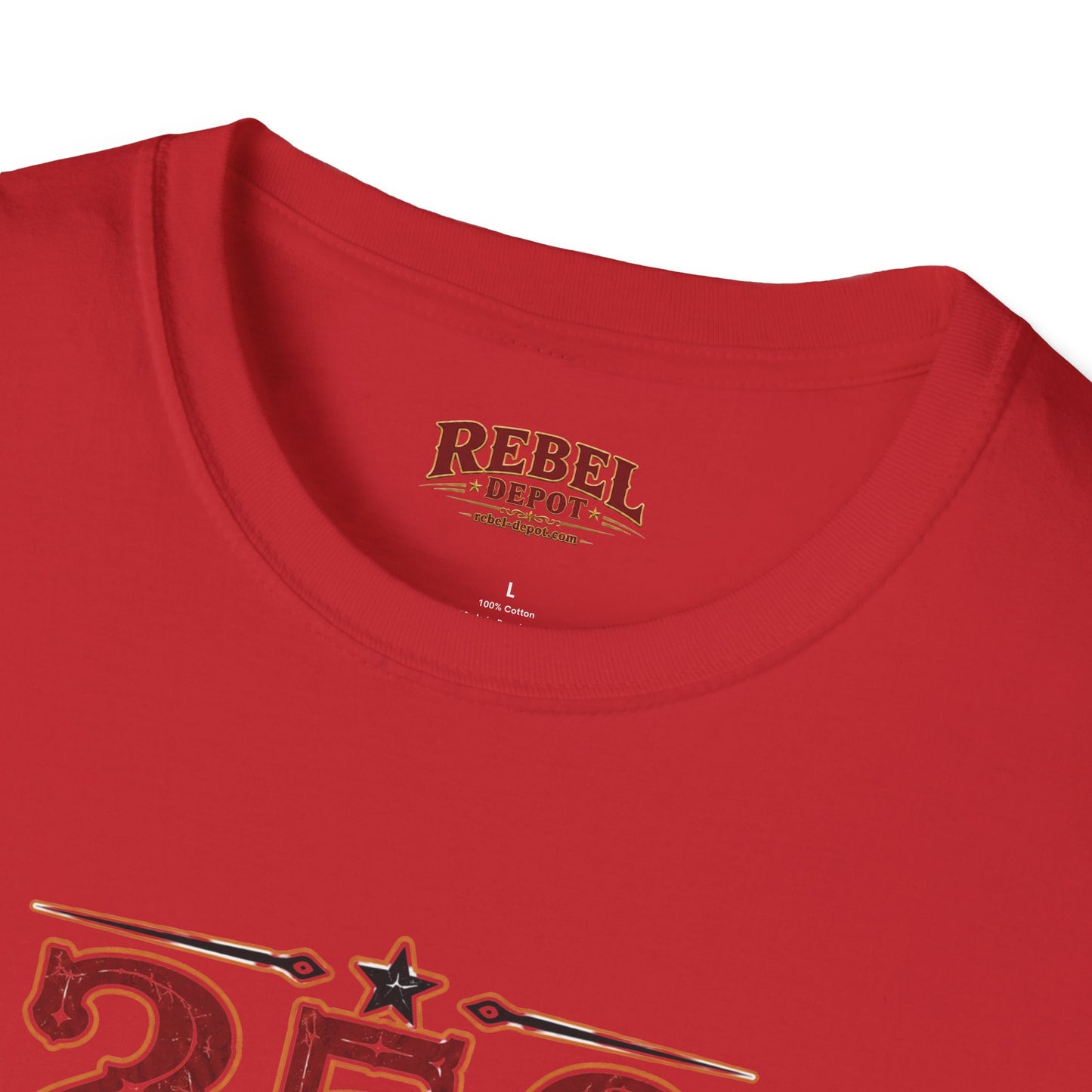 250 Years Free  Adult Size T-Shirt