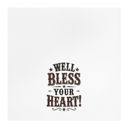 Bless Your Heart   Kitchen Tea Towel