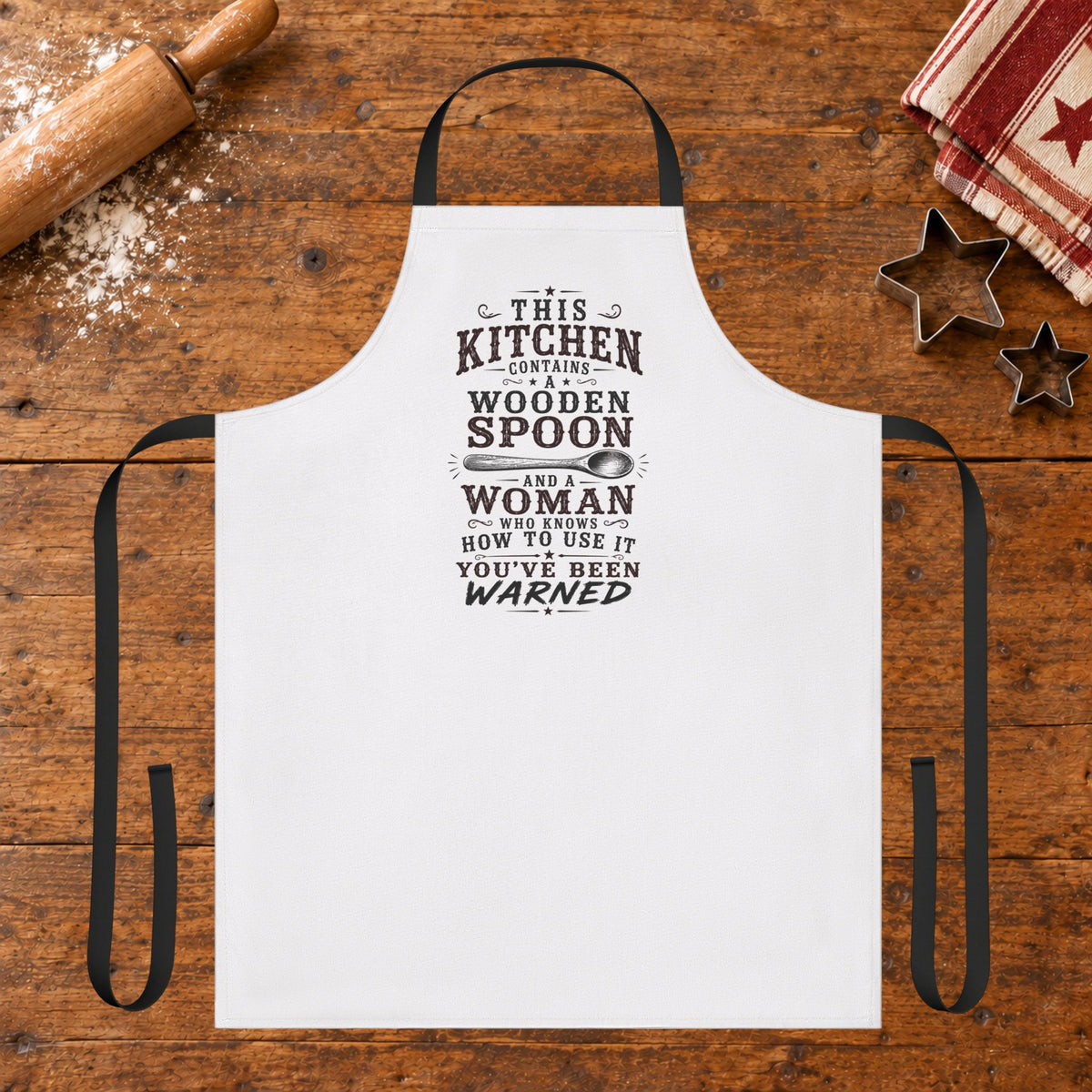 Wooden Spoon Kitchen  Apron