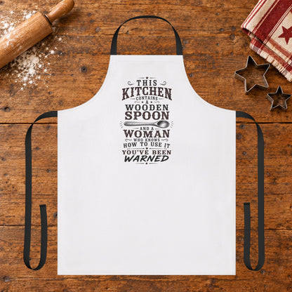 Wooden Spoon Kitchen  Apron