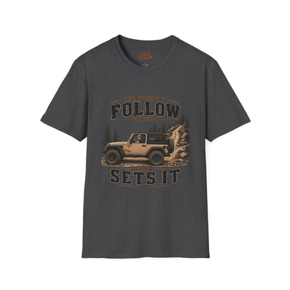 Doesn't Follow   Adult Size T-Shirt