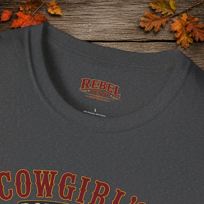 Cowgirls Reload  Adult T-Shirt