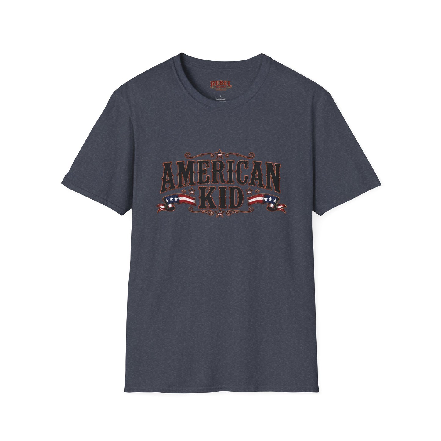 American Kid Patriot  Adult Size T-Shirt