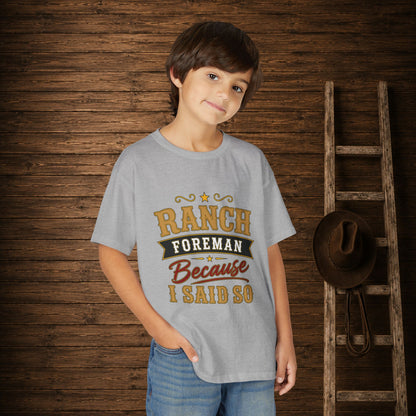 Ranch Foreman Youth T-Shirt