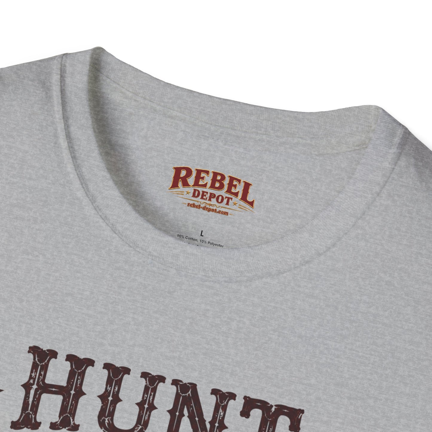 Hunt Fish Work  Adult Size T-Shirt