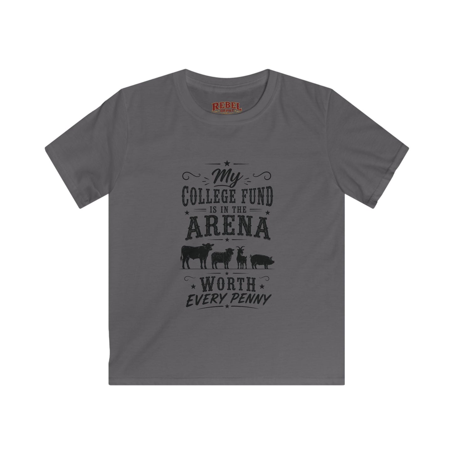 My College Fund   Kids size T-Shirts