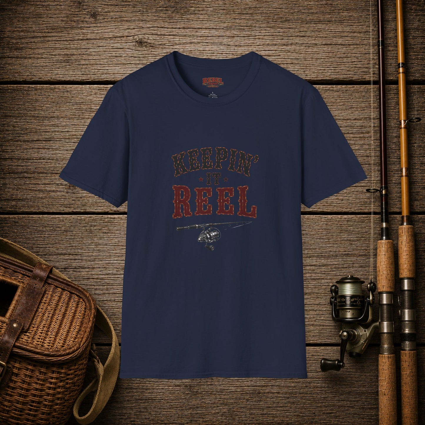 Keepin It Reel   Adult Size T-Shirt