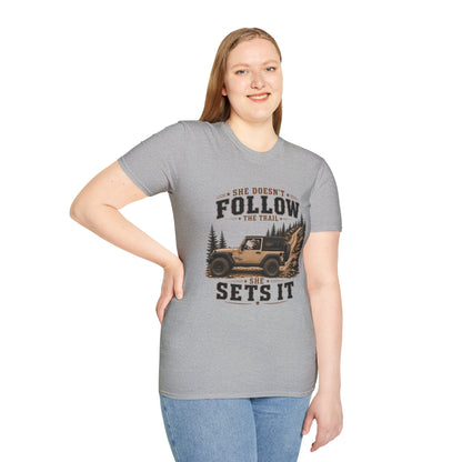 Doesn't Follow   Adult Size T-Shirt