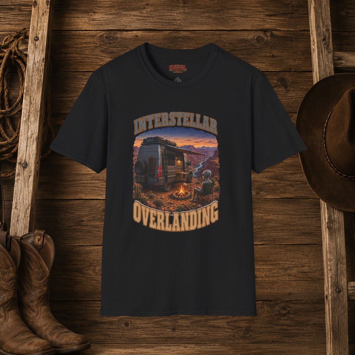 Interstellar Overlanding   Adult Size T-Shirt