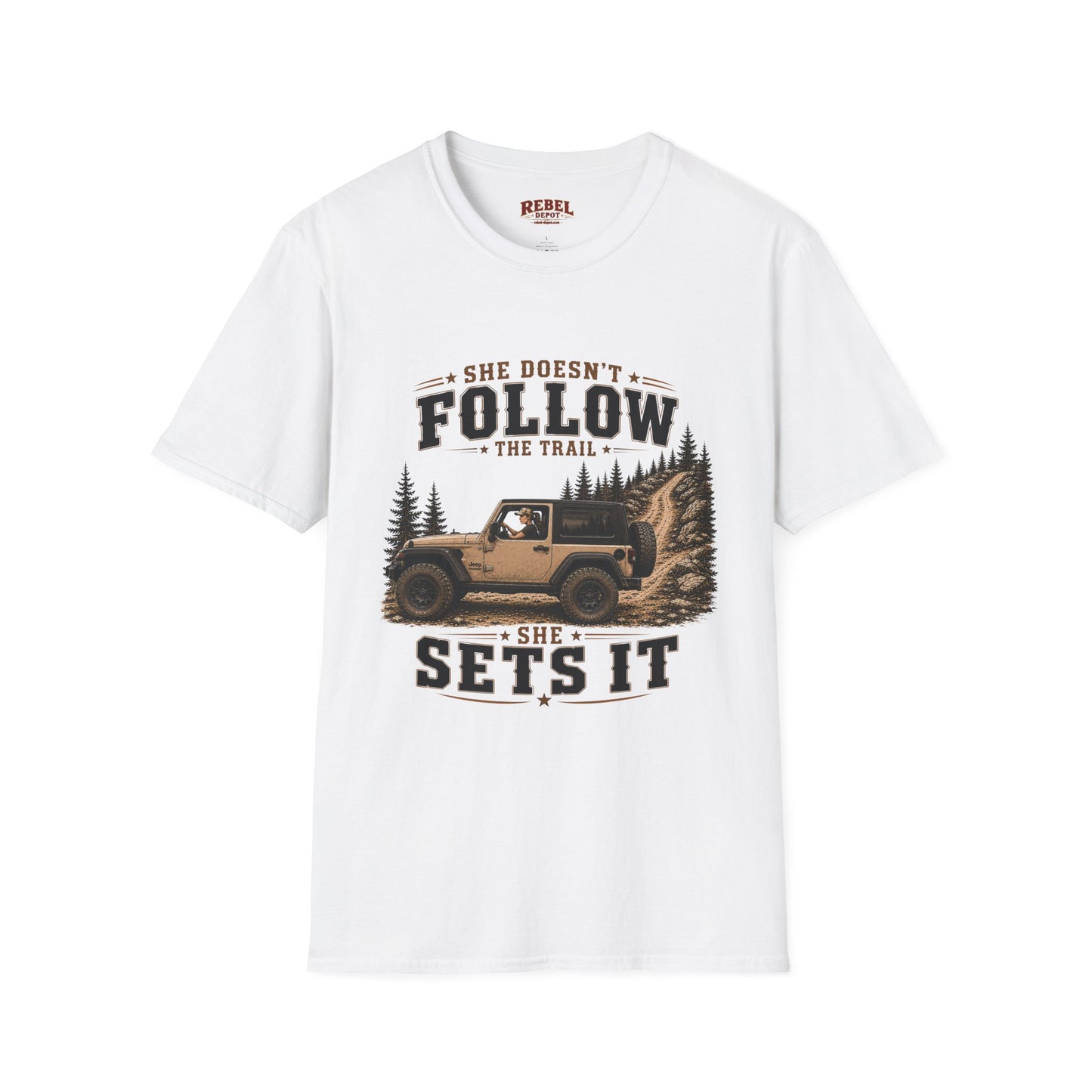 Doesn't Follow   Adult Size T-Shirt