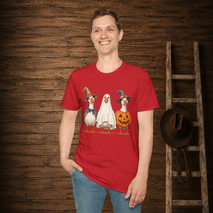 Spooky Geese   Adult Size T-Shirt