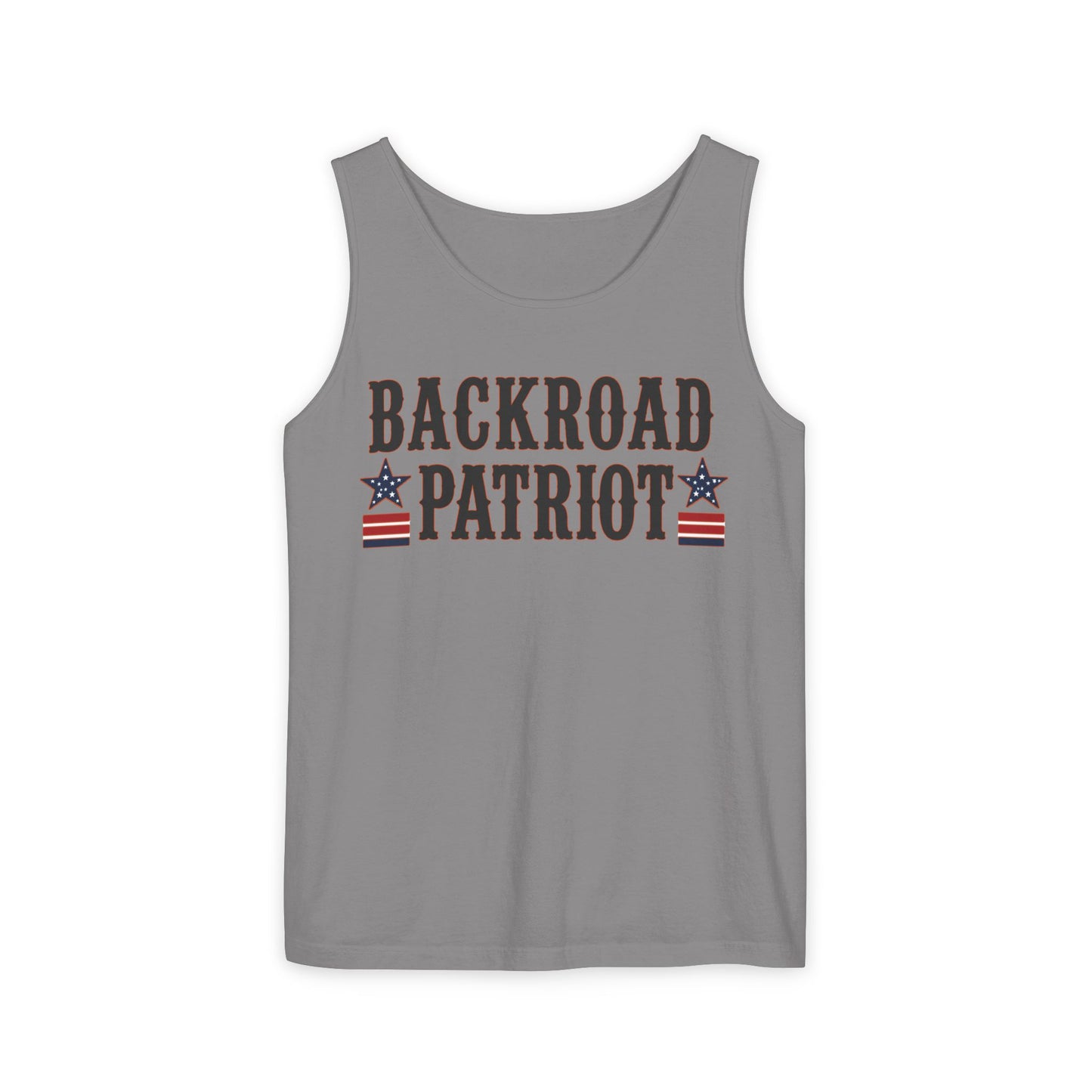 Backroad Patriot   Adult Unisex Tank Top  *ON SALE 25% OFF AT CHECKOUT!*