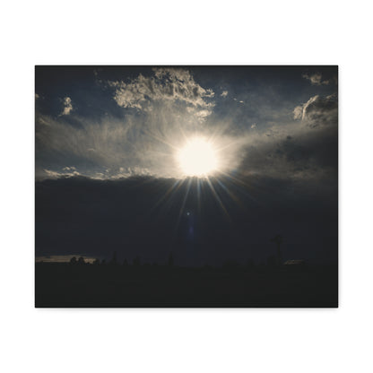 Farm Sunray Matte Canvas Art