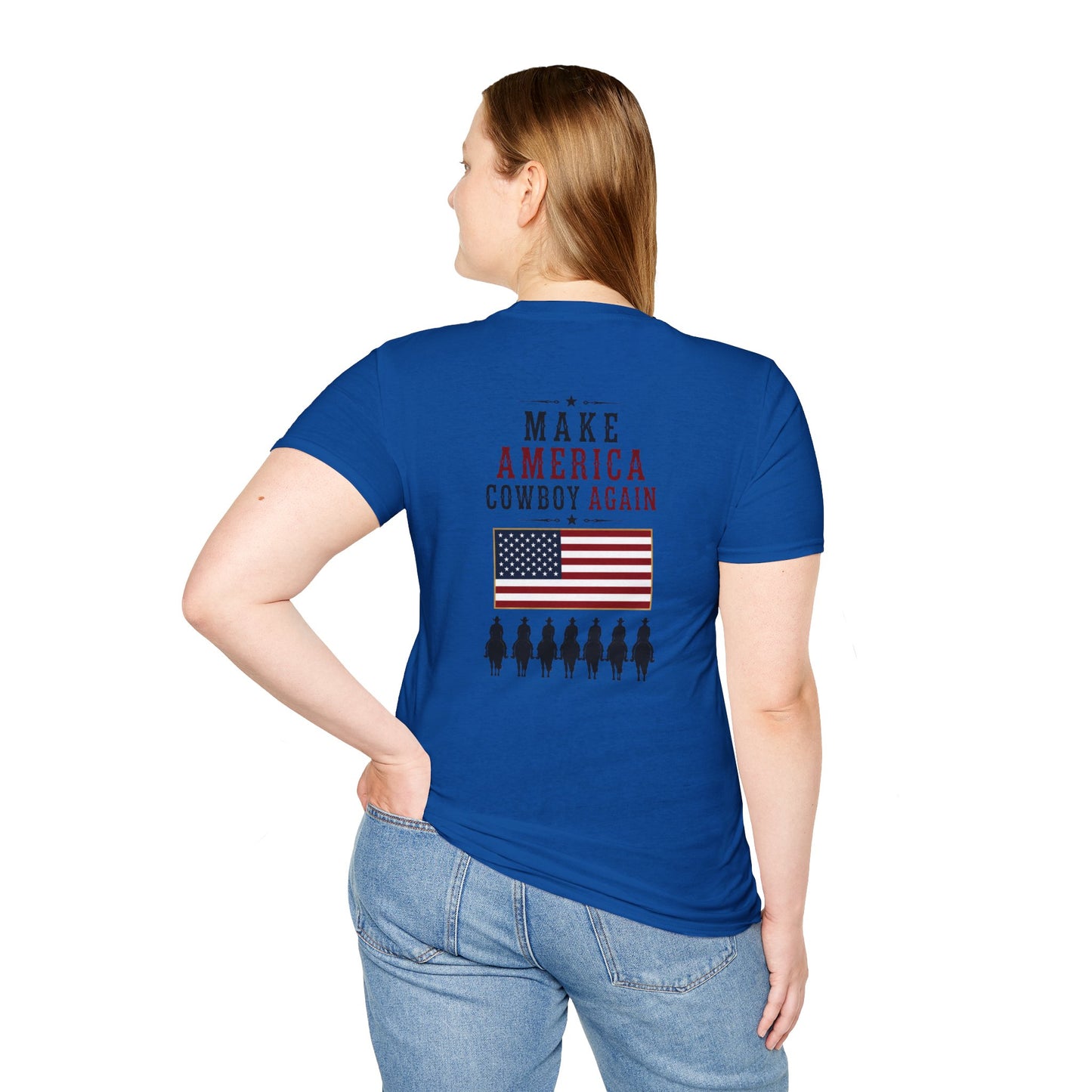 Make America Cowboy Again (Back) T-Shirt