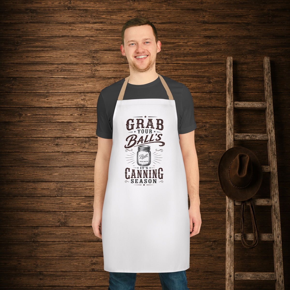 Grab Your Ball's   Apron
