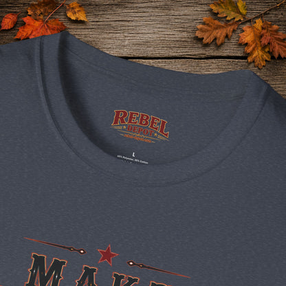 Make America Cowboy Again (Front)  Adult T-Shirt