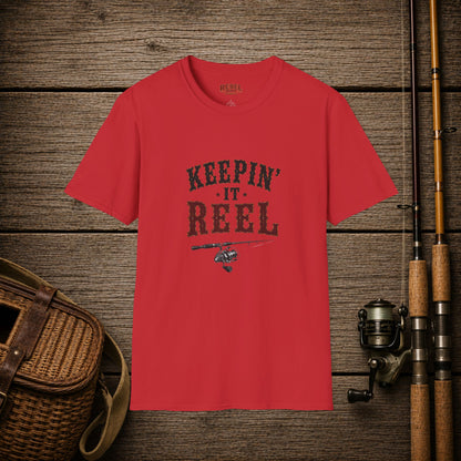 Keepin It Reel   Adult Size T-Shirt