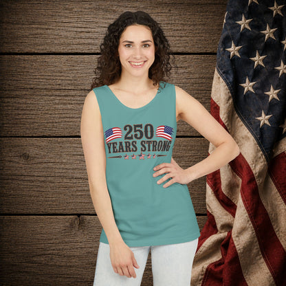 250 Years Strong   Adult Unisex Tank Top