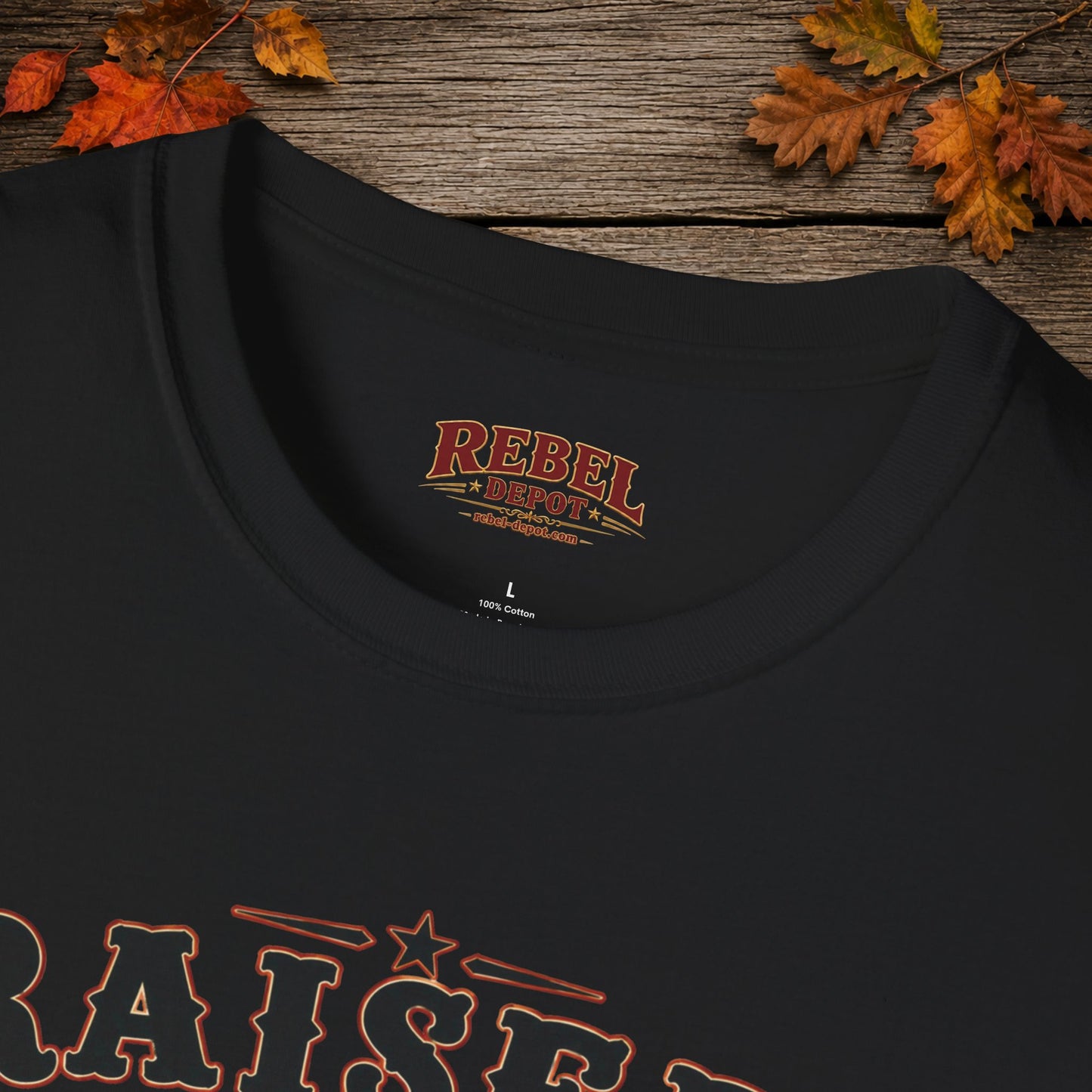Raised Wild Stayed Wild  Adult Size T-Shirt