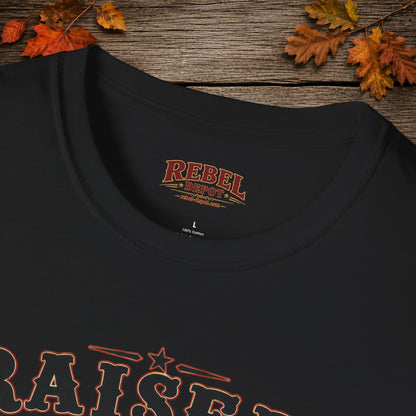 Raised Wild Stayed Wild  Adult Size T-Shirt