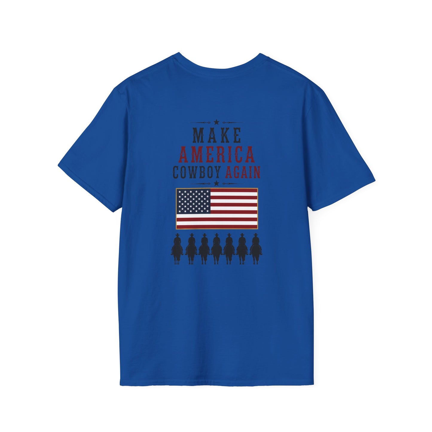 Make America Cowboy Again (Back) T-Shirt