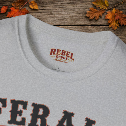 Feral By Choice  Adult Size T-Shirt
