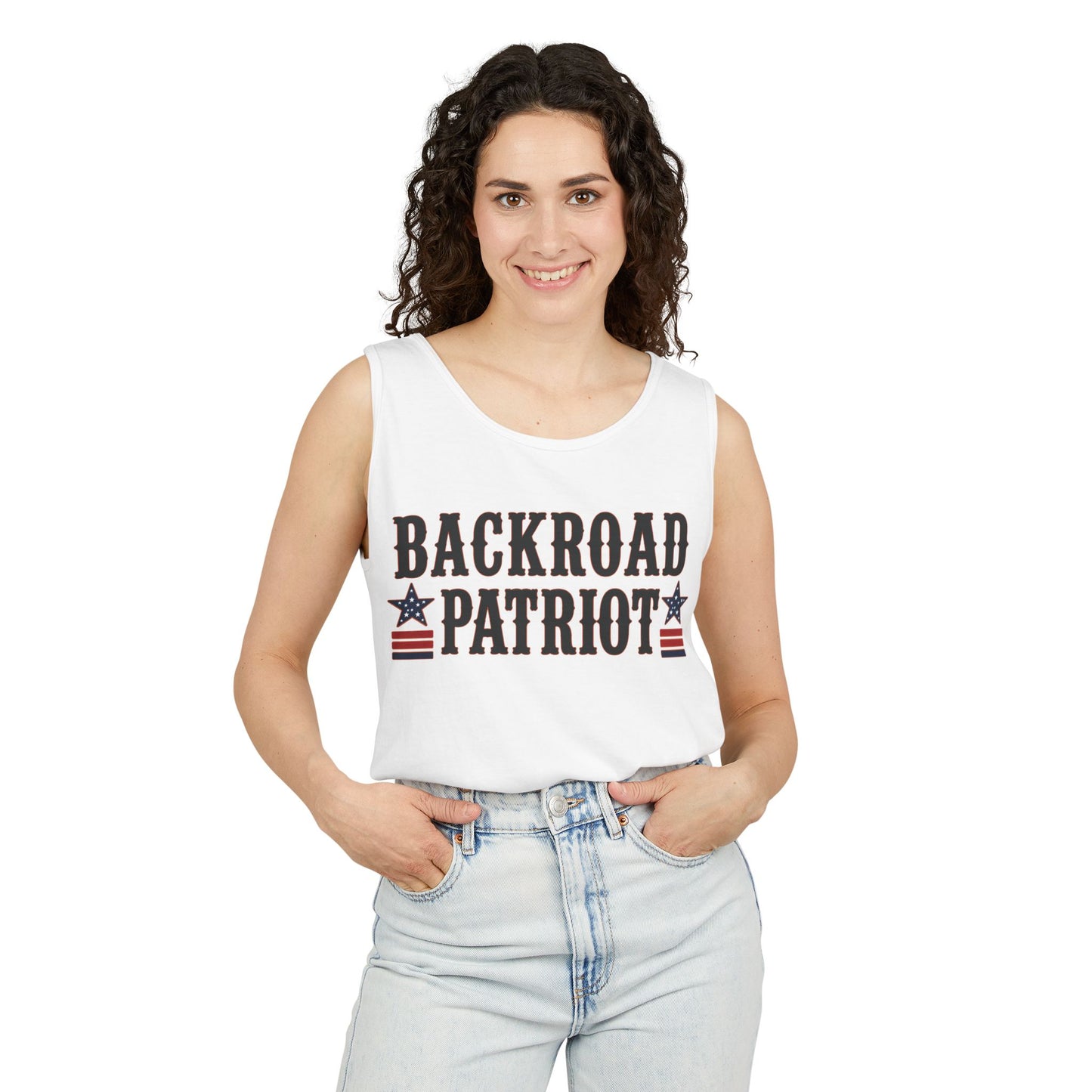 Backroad Patriot   Adult Unisex Tank Top  *ON SALE 25% OFF AT CHECKOUT!*
