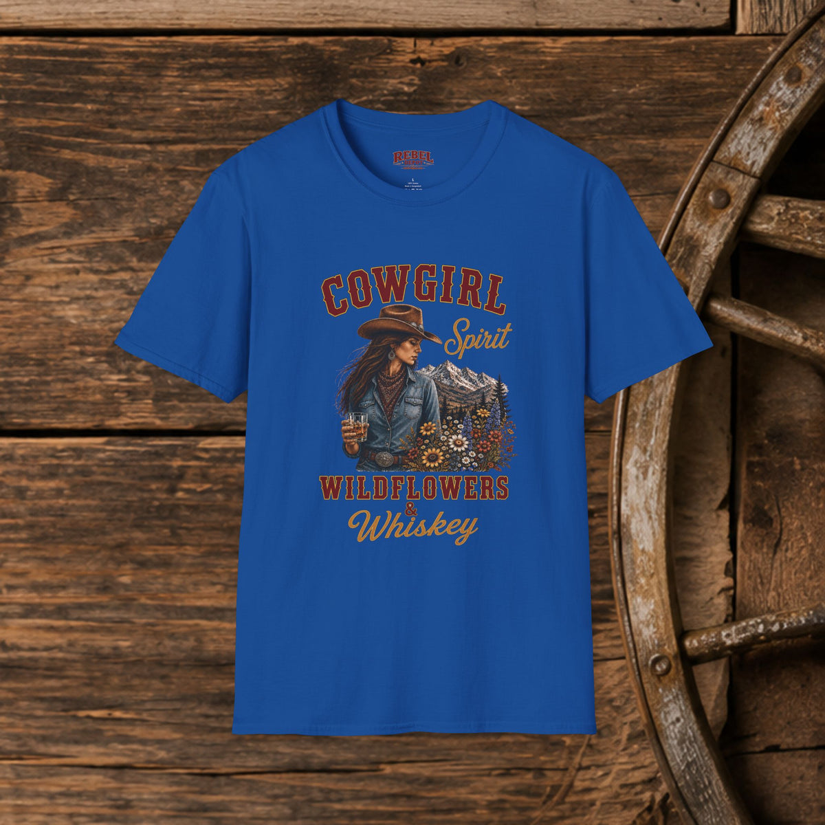 Cowgirl Spirit   Adult Size T-Shirt