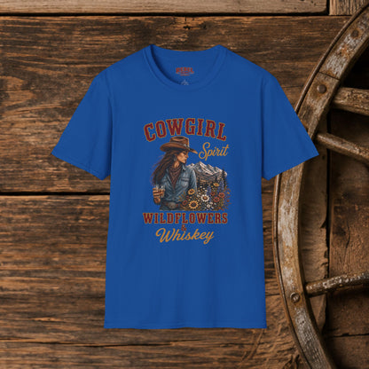 Cowgirl Spirit   Adult Size T-Shirt
