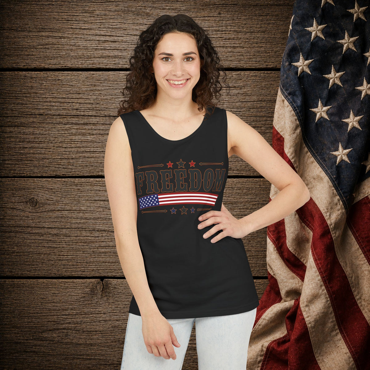 Freedom   Adult Unisex Tank Top